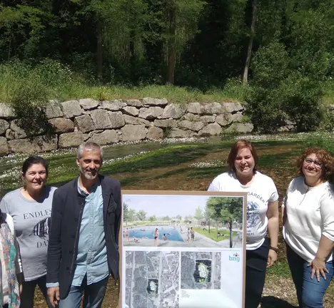 Proxecto de piscinas e &aacute;rea recreativa na contorna do rio Louro