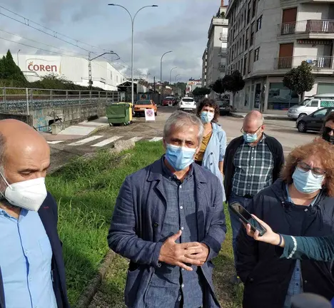 Visita de N&eacute;stor Rego ao Porri&ntilde;o