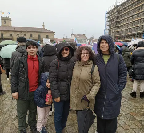 O BNG do Porri&ntilde;o na Manifestaci&oacute;n en Defensa do Noso Mar