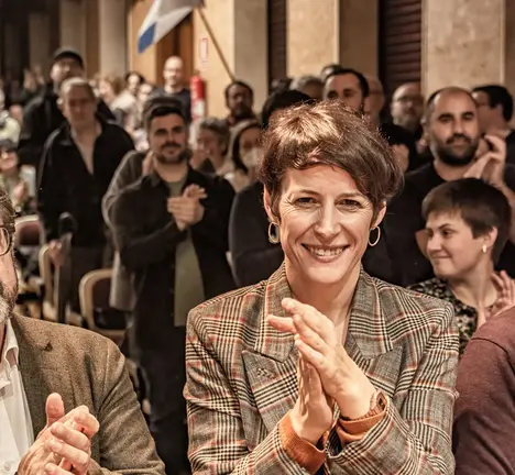 Ana Pont&oacute;n no acto do Porri&ntilde;o
