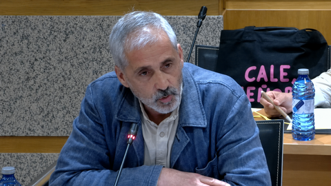Pedro Pereira no Pleno extraordinario de Abril